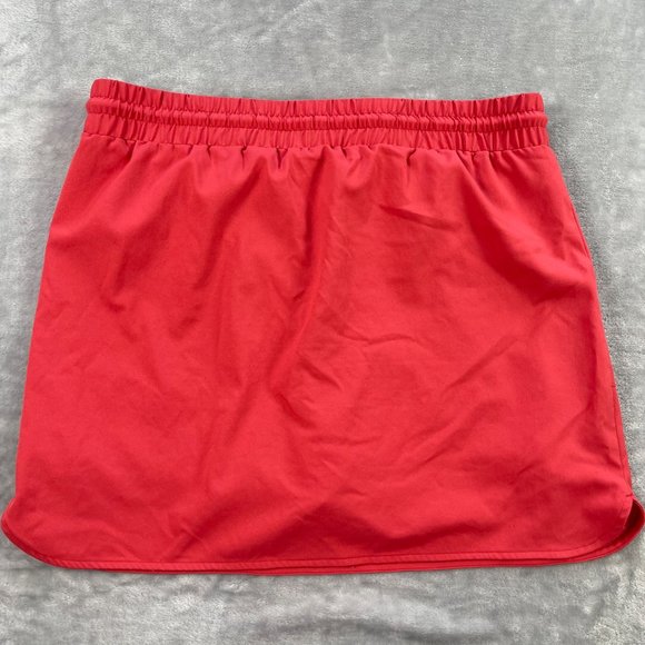 St Johns Bay Skort Womens Large Pink Skirt with Shorts Pull On Drawstring - Picture 5 of 12